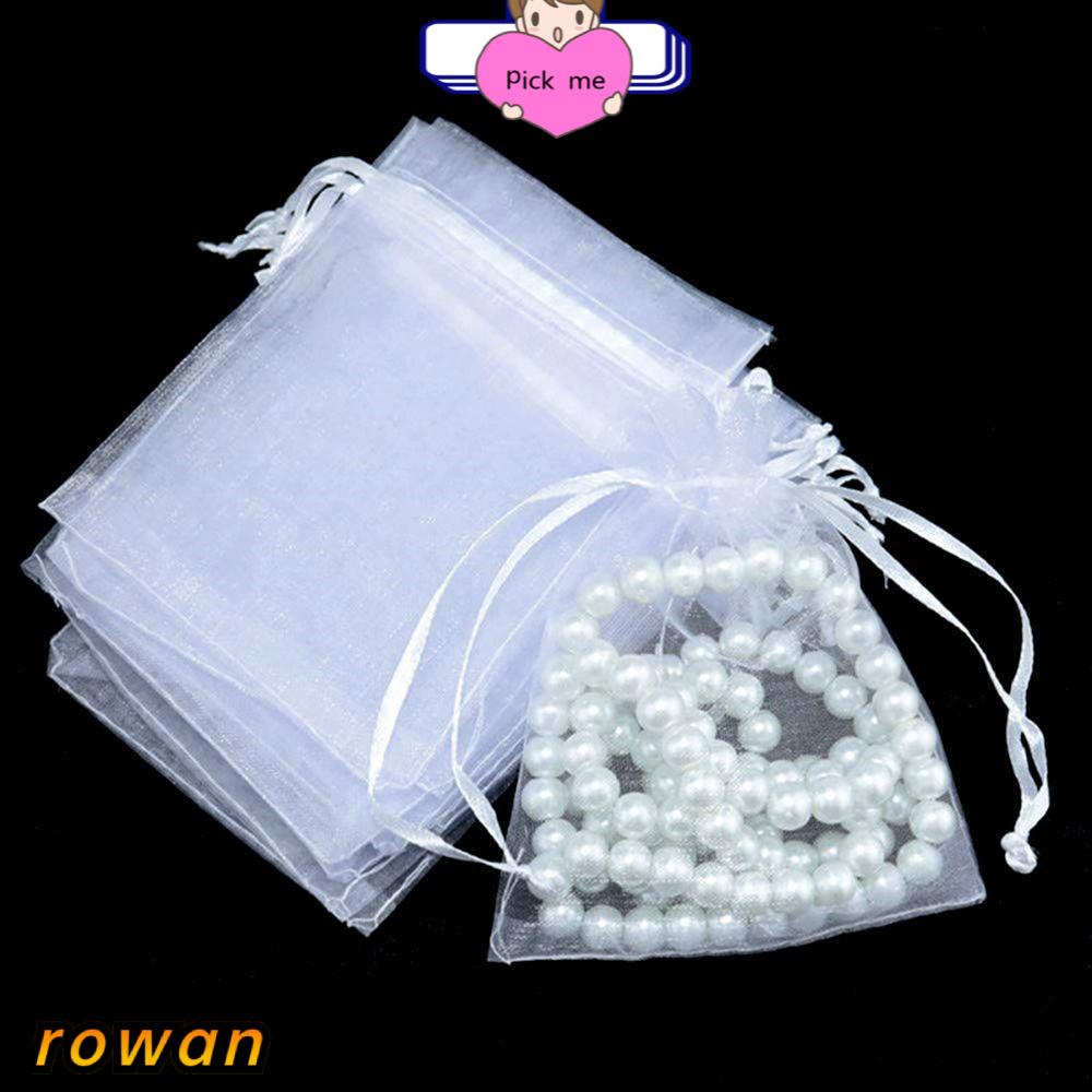 Set 50 Túi Lưới Dây Rút Đựng Quà / Trang Sức Tiện Dụng