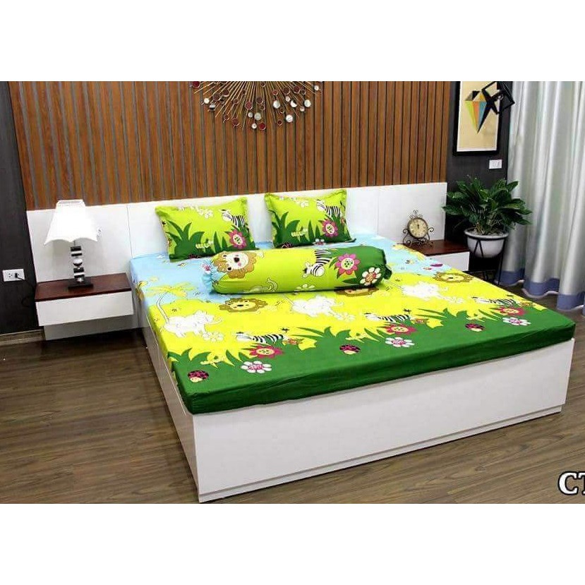 [ZingZing] Bộ Ga Gối Cotton Poly Freeship 99k HN Hàng Giá Xưởng (Chát Vs Shop Ngay Nhé)