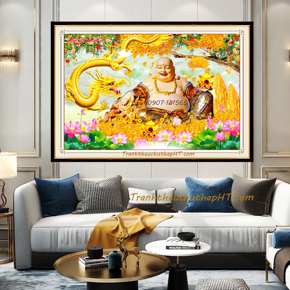 Tranh đính đá phát tài phát lộc VS477 :120*65cm - tự đính
