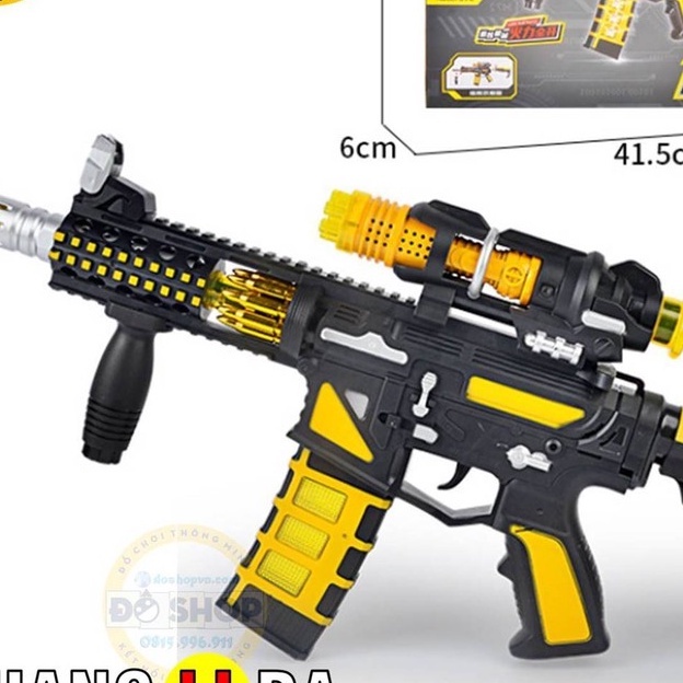 Đồ Chơi Trẻ Em Súng Ánh Sáng Phát Nhạc Dành Cho Bé Chuang Li Da SS06 (Tặng Kèm Pin) - Đô Shop