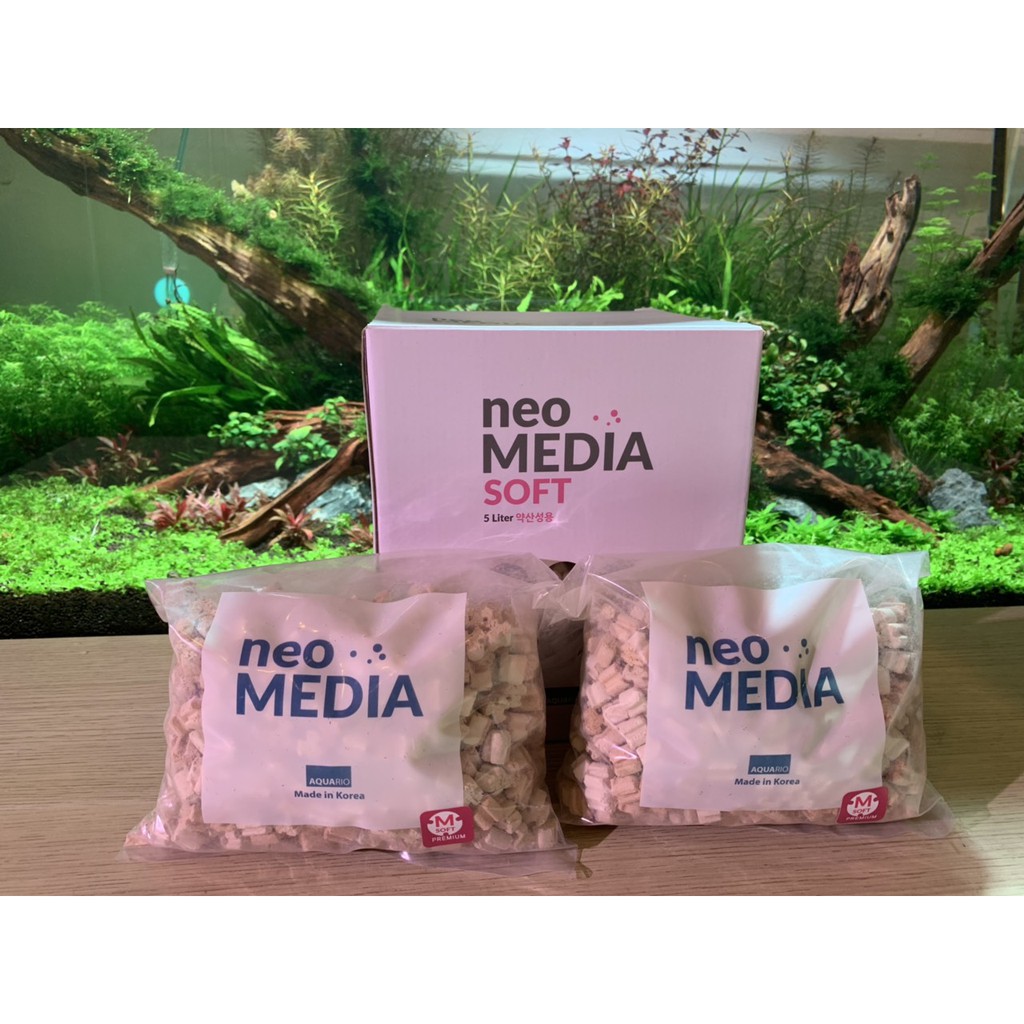 Vật liệu lọc Neo Media - PURE | SOFT | HARD - Premium - 1 Lít