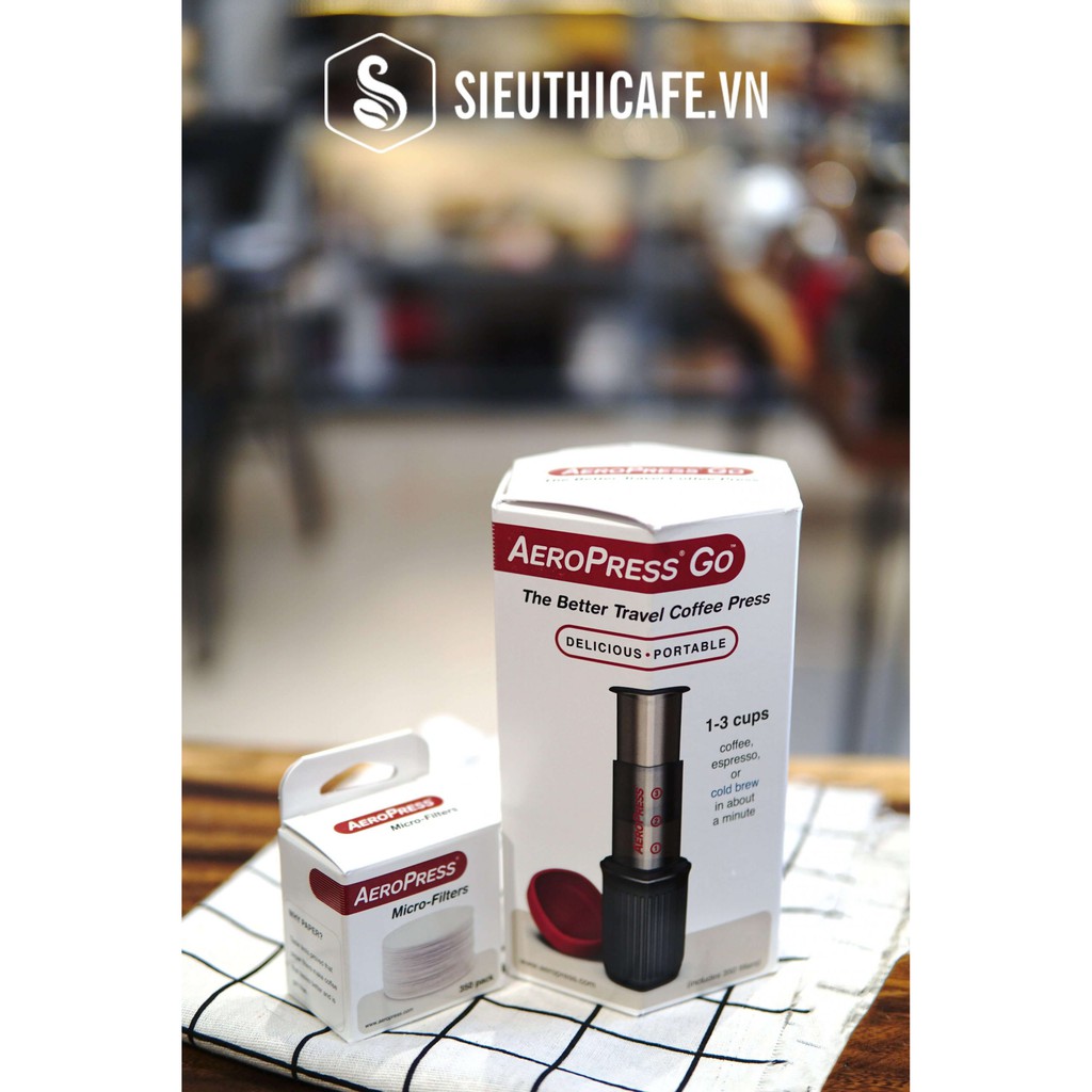 AEROPRESS GO – DỤNG CỤ ÉP CÀ PHÊ DU LỊCH - NHẬP KHẨU TỪ MỸ