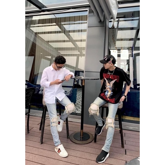 Áo phông MIKENCO Fallen angel, áo thun unisex in hoa tiết thiên thần 3D from ovesize nam nữ | BigBuy360 - bigbuy360.vn