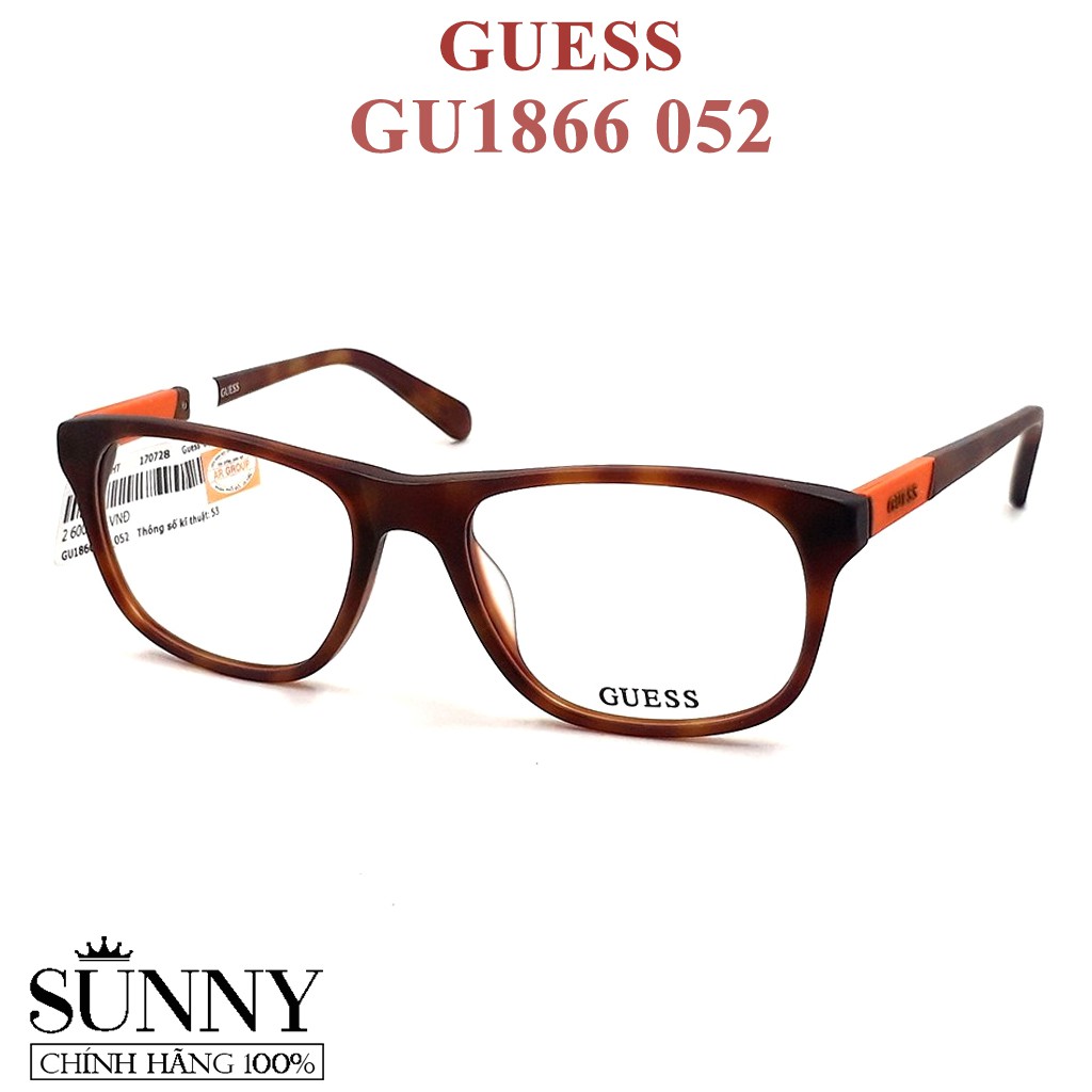 GU2510 081 gọng kính Guess chính hãng, thiết kế dễ đeo bảo vệ mắt