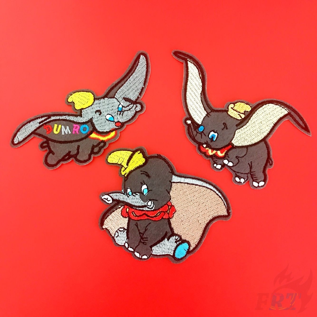 &gt; Ready Stock &lt; ☸ Dumbo S-1 Patch ☸ 1Pc Elephant Diy Sew On Iron On Patch