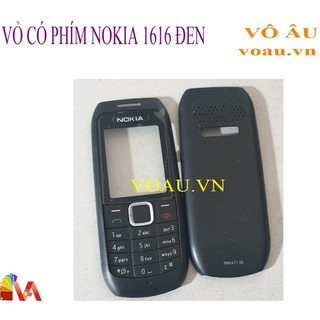 VỎ không PHÍM NOKIA 1616 MÀU ĐEN [KHÔNG SƯỜN]