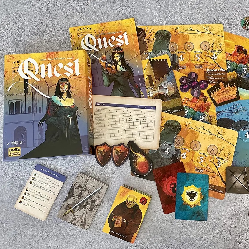 Quest A new fast-paced way to play The Resistance：Avalon Card Game