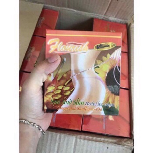 Kem tan mỡ bụng gừng Flourish 500ml- Thái Lan