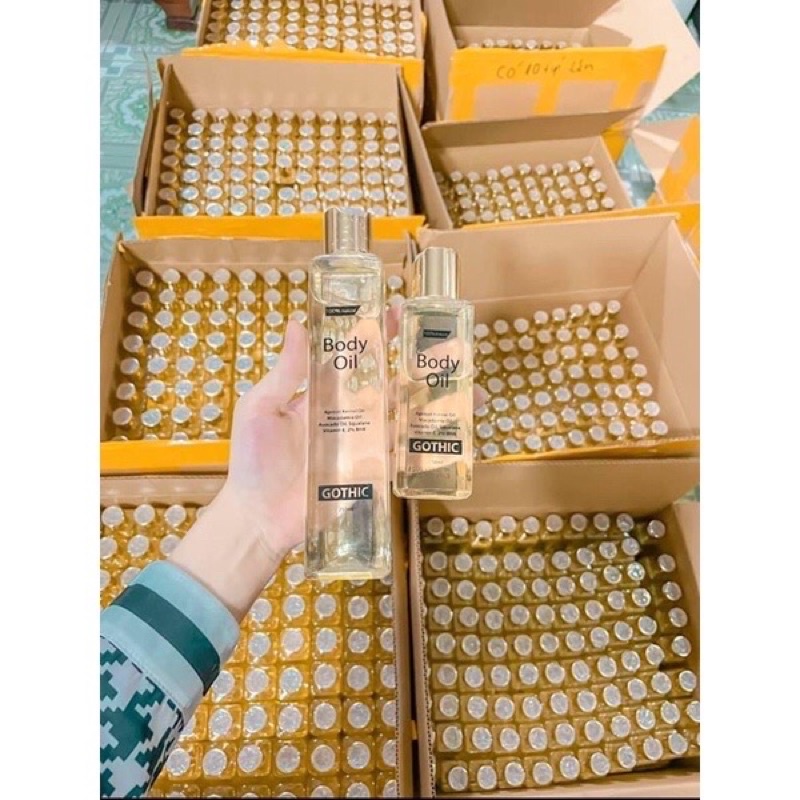 QUẬN 3 [NOWSHIP] DẦU DƯỠNG DA BODY OIL GOTHIC (Giúp da trắng sáng mịn màng ) | BigBuy360 - bigbuy360.vn