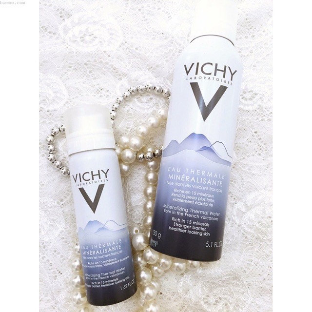 Nước xịt khoáng dưỡng da Vichy Mineralizing Thermal Water