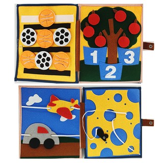 Sách Vải Tương Tác Cho Bé Mầm Non 2 - 6 Tuổi - Mihafarm - SV_MIX