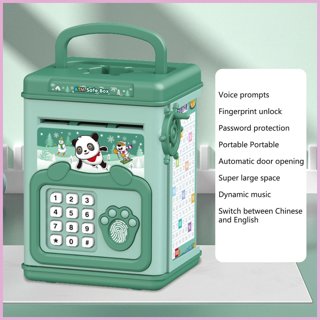 Ống Heo Tiết Kiệm Thông Minh Phát Ra Giọng Nói Dành Cho Trẻ Em