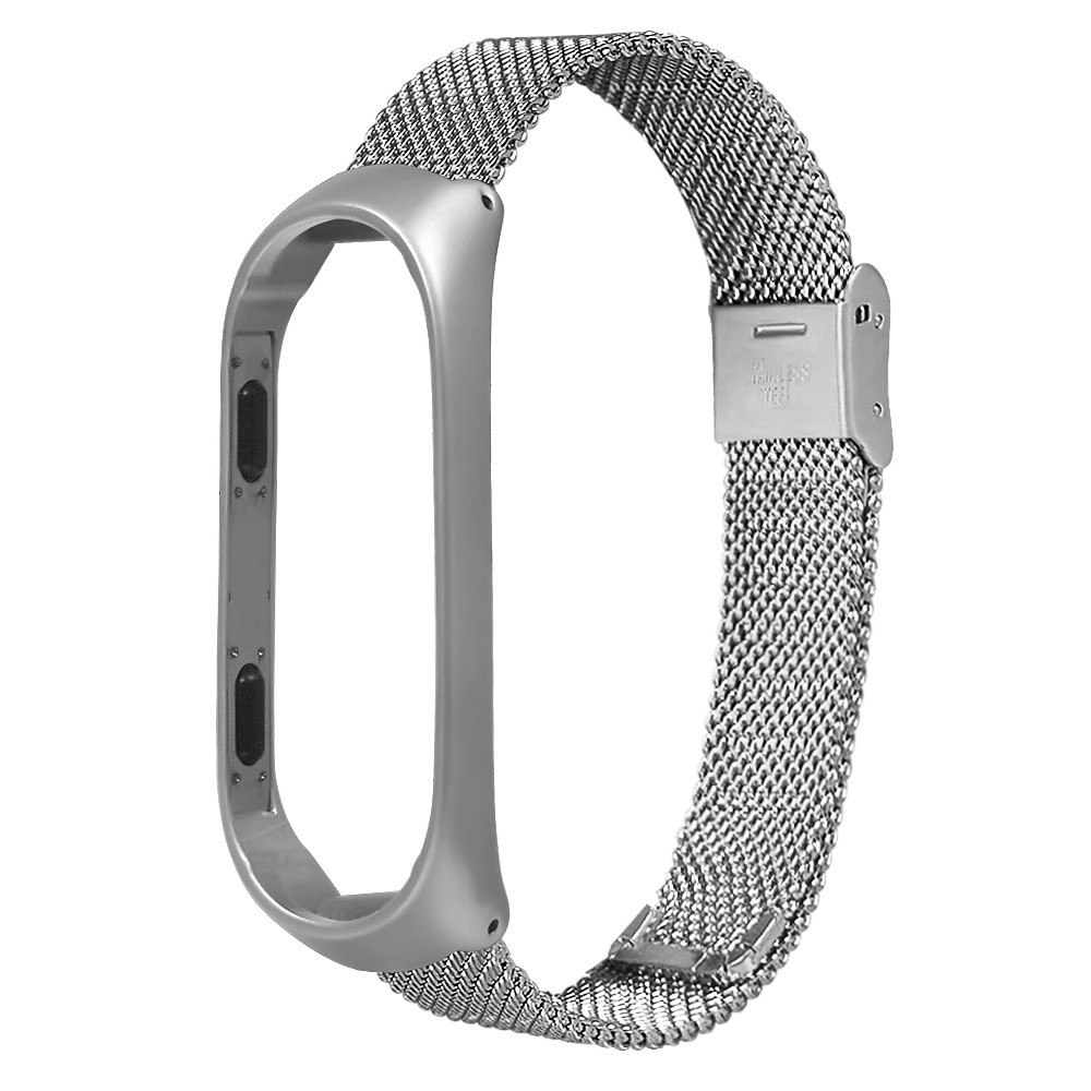 Sale 70% Dây đeo inox Milan cho đồng hồ thông minh , 2,for Miband 4 Giá gốc 90,000 đ - 77B93-2