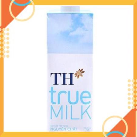 SỮA TƯƠI TIỆT TRÙNG TH TRUEMILK CÓ ĐƯỜNG - ÍT ĐƯỜNG - KHÔNG ĐƯỜNG HỘP 1L date mới