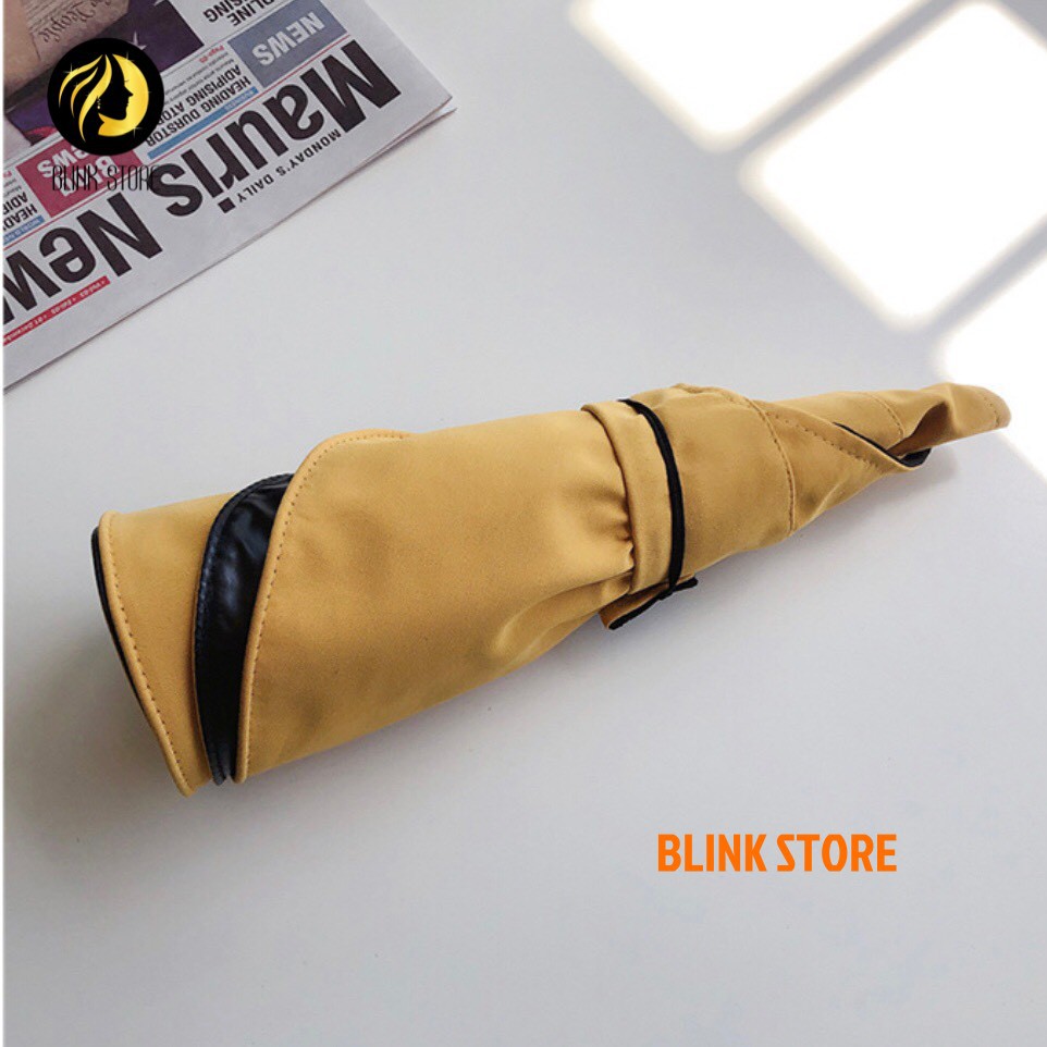 Nón rộng vành chống nắng nữ vải kaki size 56-58 cm gấp gọn, hở chóp, không thấm nước, phù hợp du lịch, đi chơi