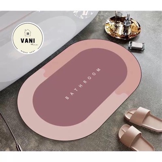 Thảm Hút Nước Siêu Thấm - Thảm Lau Chân Siêu Mềm Siêu Dày, Siêu Thấm Nước Chất Liệu Chống Trượt hàng loại 1