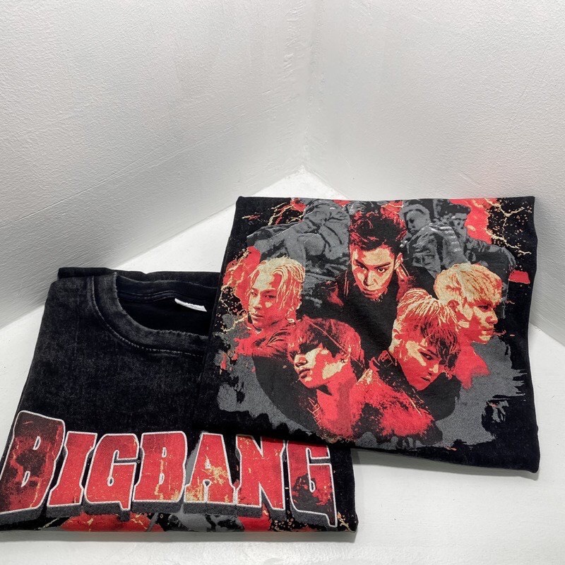 Áo Thun Loang Bigbang Unisex- ZADOLA FASHION - Áo phông loang nữ cổ tròn, form rộng tay lỡ Ulzzang chất chơi nổi bật