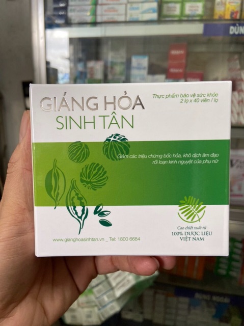 GIÁNG HOẢ SINH TÂN(CHÍNH HÃNG)- Giảm triệu chứng bốc hỏa, nóng bừng mặt, đổ mồ hôi ở phụ nữ | BigBuy360 - bigbuy360.vn