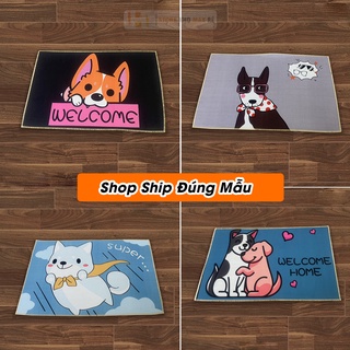 [ FREESHIP ] THẢM LAU CHÂN - THẢM CHÙI CHÂN 3D SIÊU THẤM