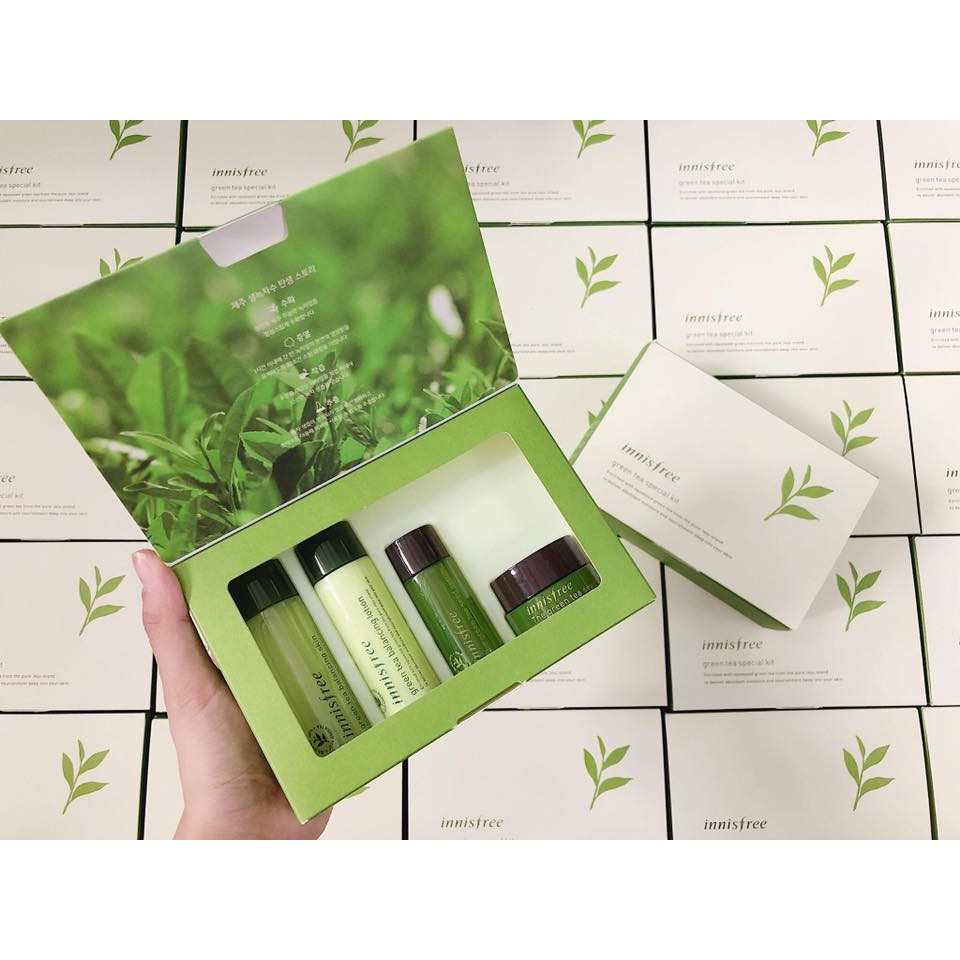 Bộ Dưỡng Da Trà Xanh Innisfree Green Tea Special Kit EX [ MẪU MỚI ] | BigBuy360 - bigbuy360.vn