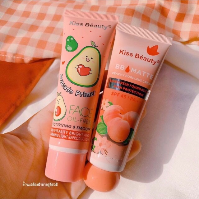 SET KEM LÓT & KEM NỀN KISS BEAUTY 🍑🥑