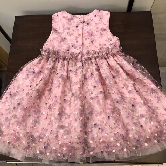 Váy ren hồng Next xuất dư