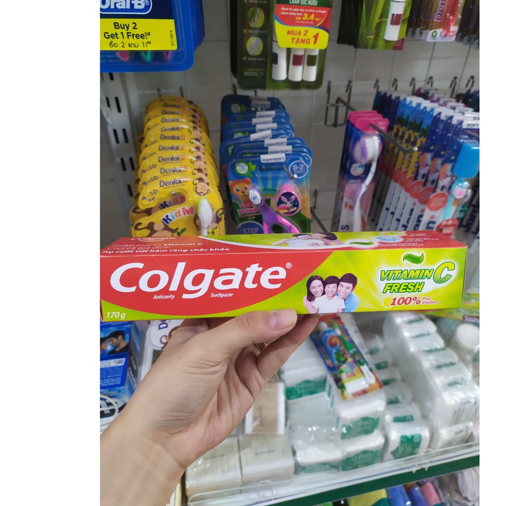 Kem đánh răng colgate vitamin c tuýp 170g