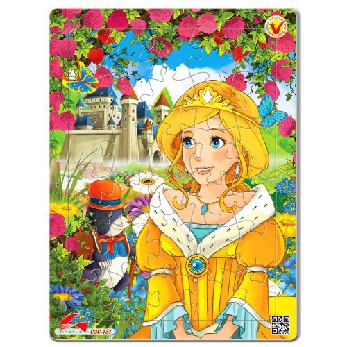 Tranh xếp hình cho bé 30 mảnh ghép jigsaw puzzle. Đố chơi trí tuệ cho bé.