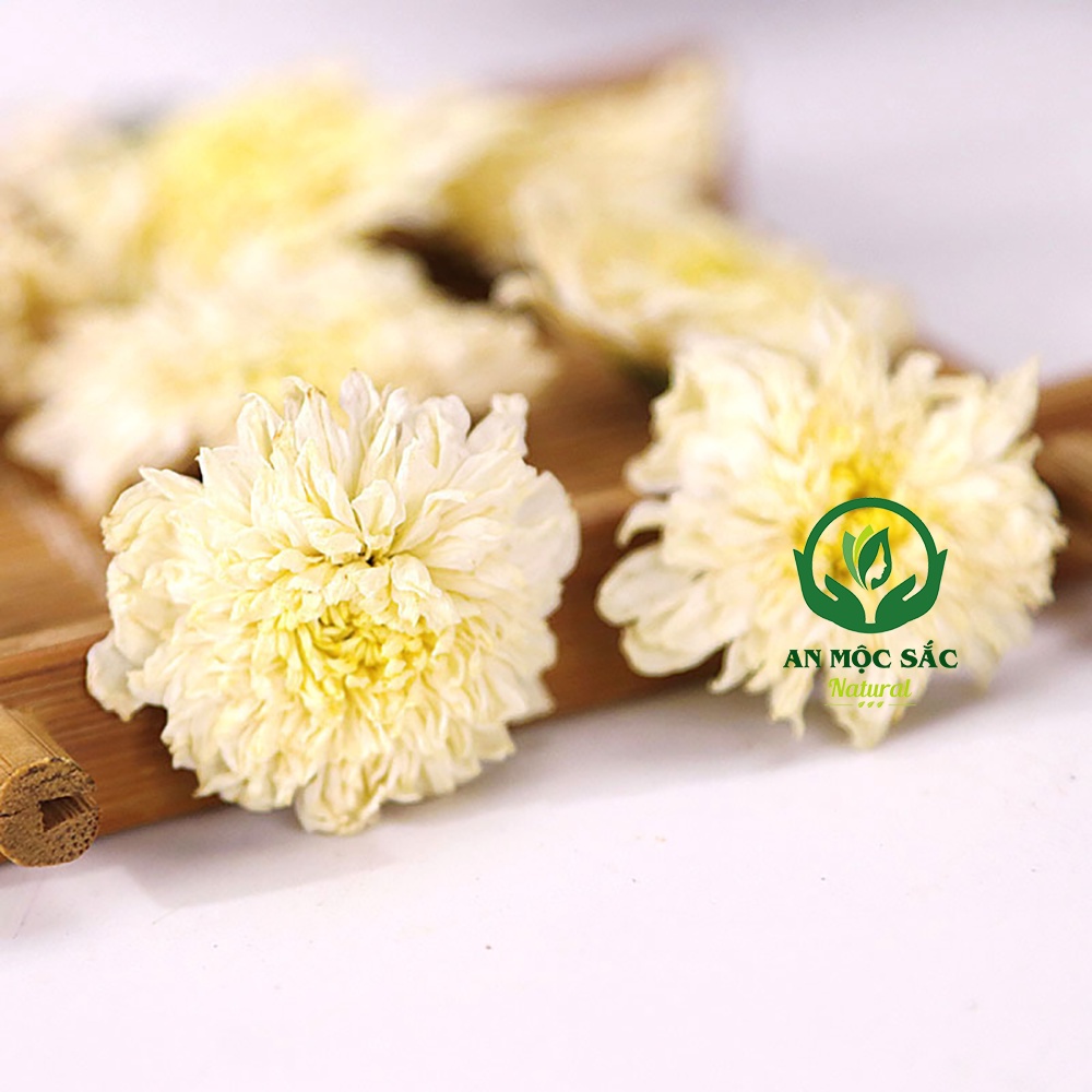 ✅[THƯỢNG HẠNG] Trà Hoa Cúc Trắng (Bạch Cúc) Sấy Khô Nguyên Bông Tự Nhiên An Mộc Sắc
