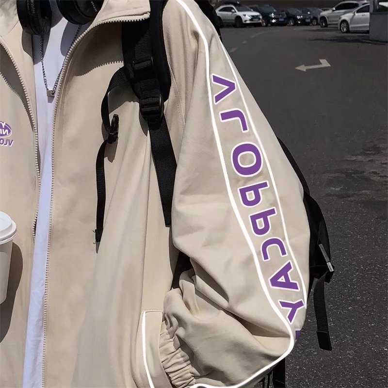 Áo khoác nam form rộng vải dù cao cấp áo bomber thời trang Hàn Quốc dáng Unisex nam nữ bigsize gió 2 lớp top Jacket