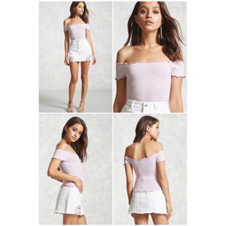 Áo ngang vai f21 auth size s