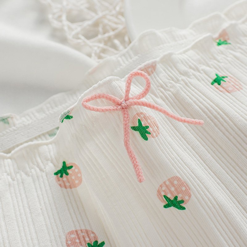 Quần lót học sinh nữ vải cotton tăm cạp nhỏ họa tiết dễ thương thích hợp cho học sinh cấp 2, cấp 3