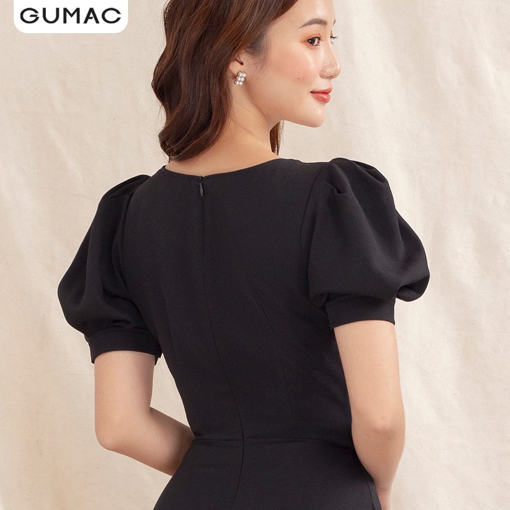 [Mã WABR0101 giảm 10% đơn 99K] Đầm cổ U phom xòe DA1049 GUMAC | BigBuy360 - bigbuy360.vn