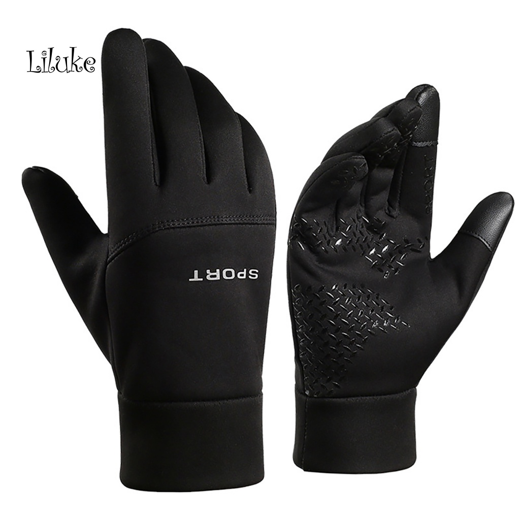Găng Tay Lái Xe Chống Lạnh Siêu Mềm Mại Cho Nam