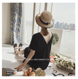 Combo váy cổ v
