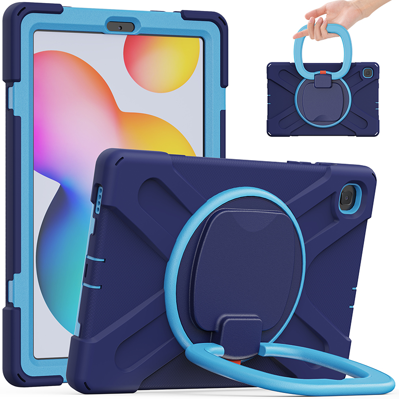 Ốp Lưng Silicone Có Giá Đỡ Cho Samsung Galaxy Tab S6 Lite Sm-P610 P615