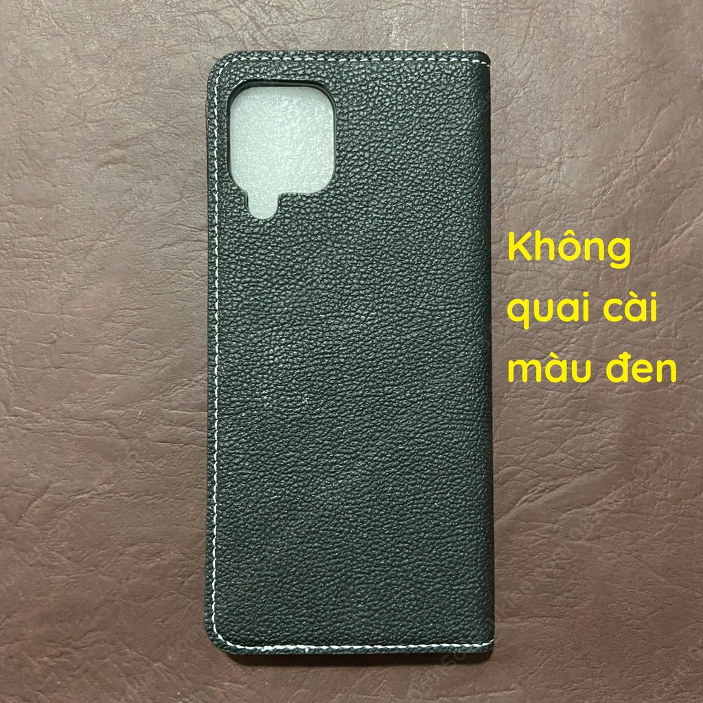 Bao da Samsung A12 / A22 4G chất liệu da sang trọng, có ngăn đựng thẻ siêu tiện lợi