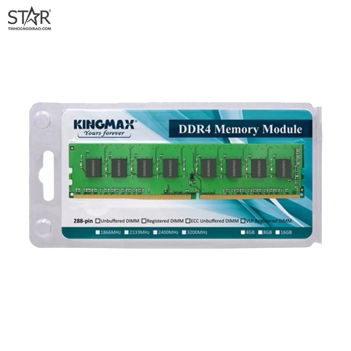 Ram DDR4 Kingmax 4G/2666 Không Tản Nhiệt