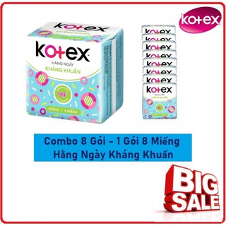 LỐC 8 GÓI BĂNG VỆ SINH KOTEX HÀNG NGÀY