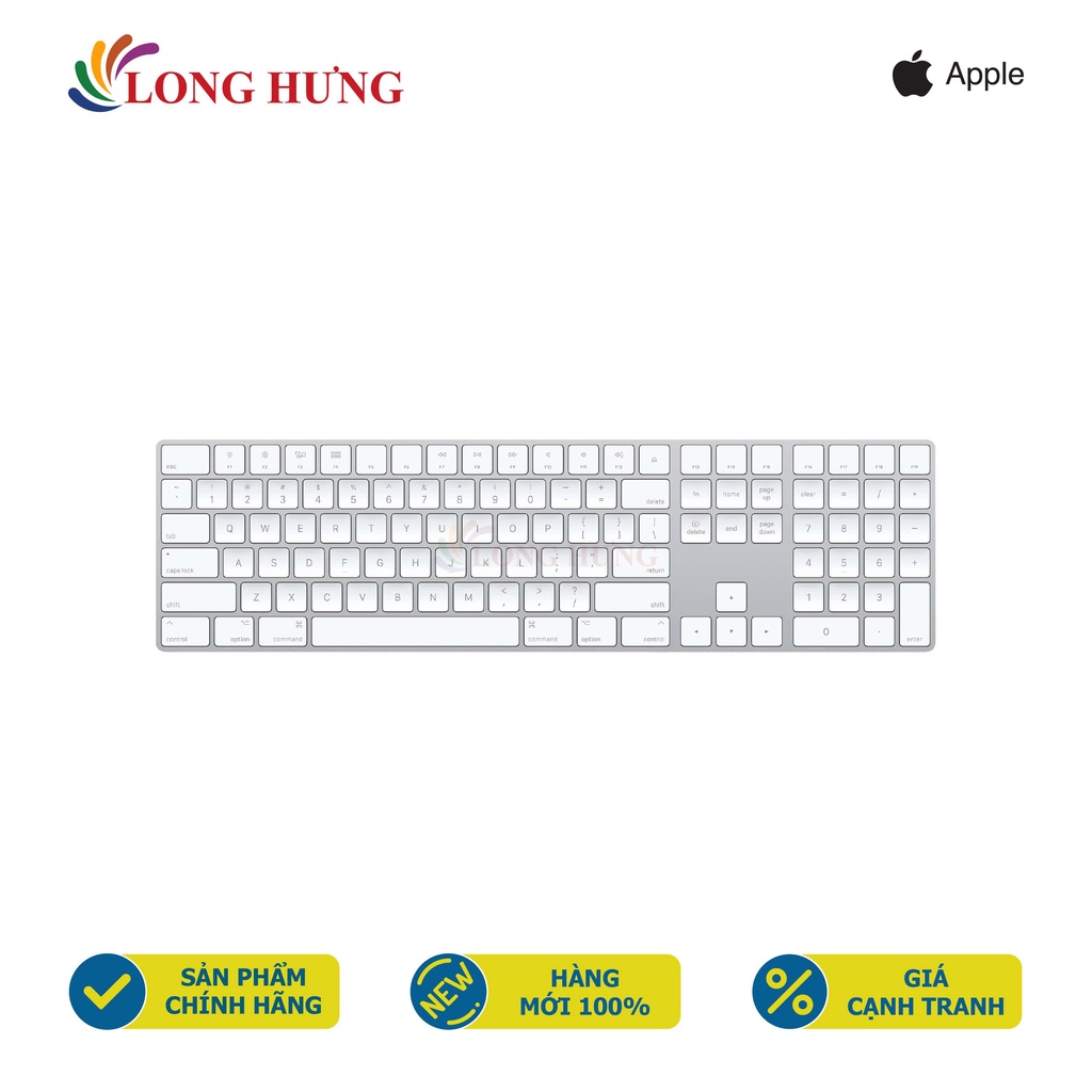 Bàn phím không dây Apple Magic Keyboard with Numeric - Hàng chính hãng