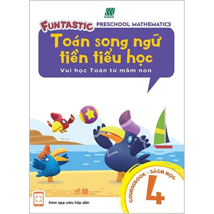 Toán Song Ngữ Tiền Tiểu Học - Sách Học 4