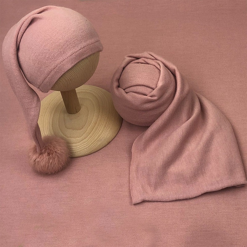 Bộ 2 Khăn Quấn Và Nón Xinh Xắn Dành Cho Bé