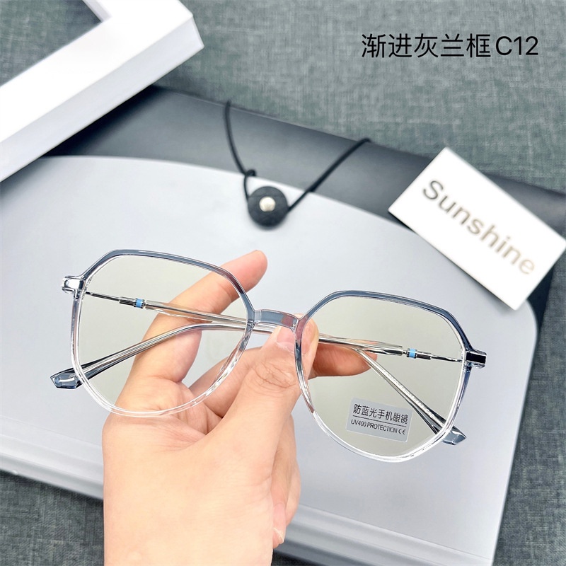 Mắt kính gọng tròn chống tia bức xạ phong cách cổ điển