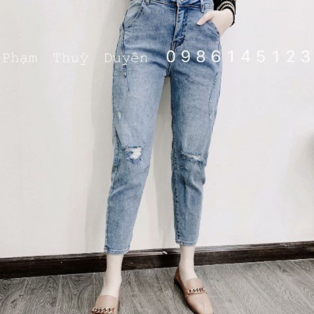 Quần bò kiểu rach