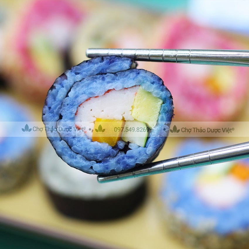 Bột hoa đậu biếc 1kg (Mask dẻo, mặt nạ dưỡng da tự nhiên) - Chợ Thảo Dược Việt