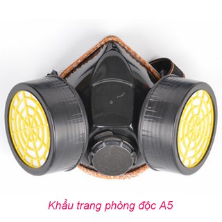 Combo 2 mặt nạ phòng độc, chống độc chuyện dụng A5