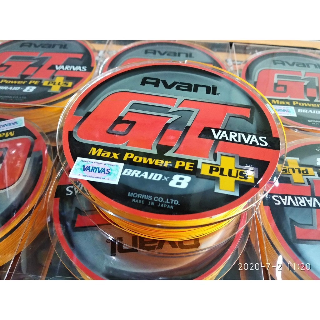 Dây Câu Cá Varivas Avani GT Max Power Plus - 300m