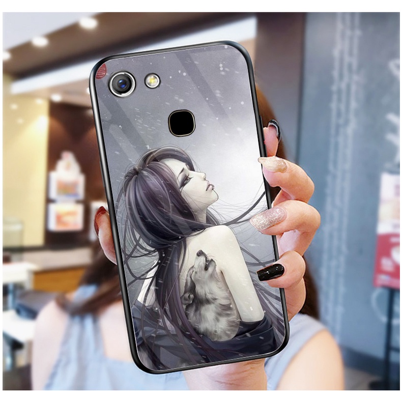 Ốp Lưng VIVO V7, V7+  Ốp kính bóng cao cấp mới nhất