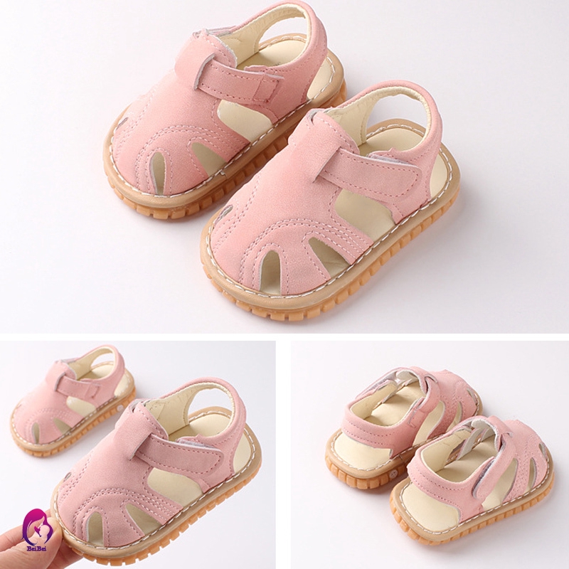 【Hàng mới về】 Baby Girl Boy Soft Sole Shoes Infant Toddler Summer Sandals Soft Bottom Non-Slip Shoes