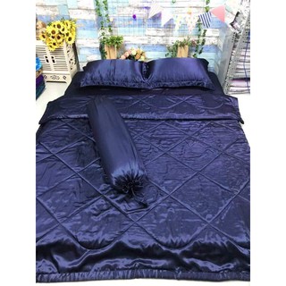 [SIÊU SALE] [HỔ TRỢ PVC] Xả kho Bộ drap giường có chăn phi lụa cao cấp sang chảnh (chọn màu)